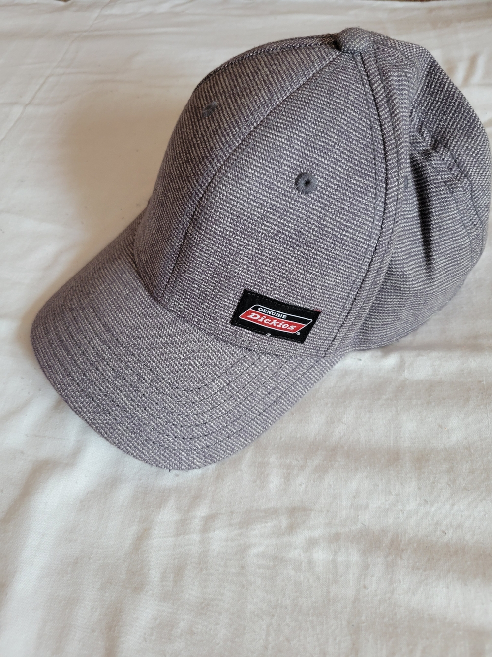 Dickies Light Heather Gray Interior-View Baseball Cap